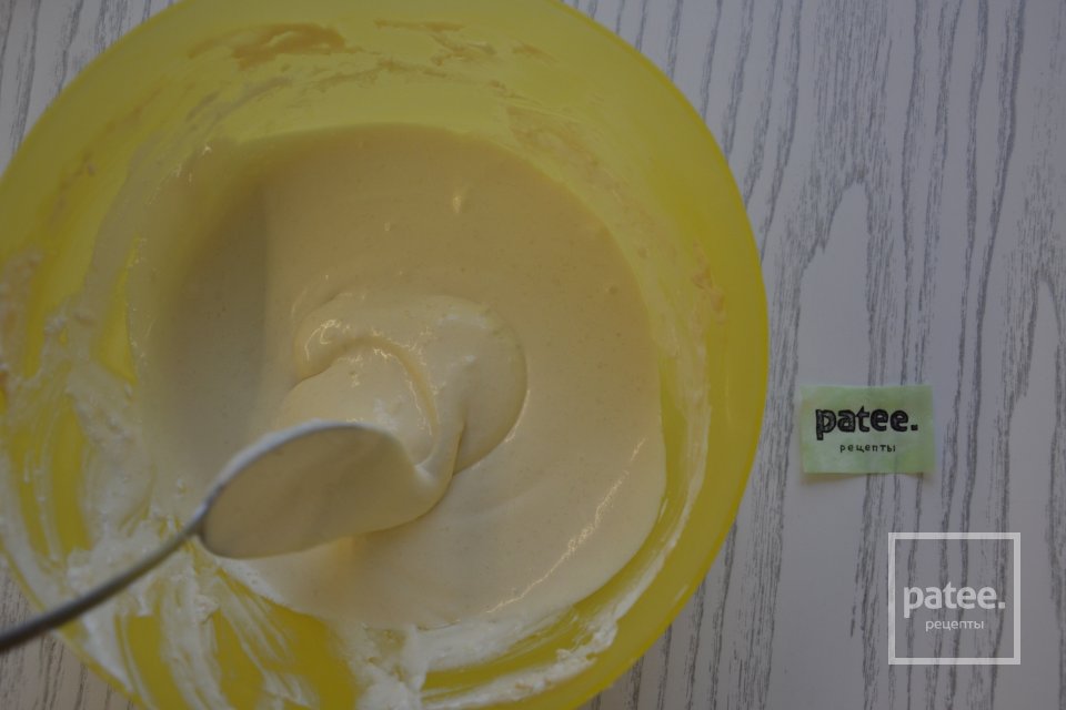 Чизкейк со вкусом чая матчи. - Шаг 17