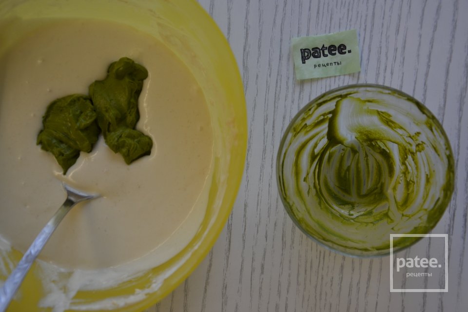 Чизкейк со вкусом чая матчи. - Шаг 18