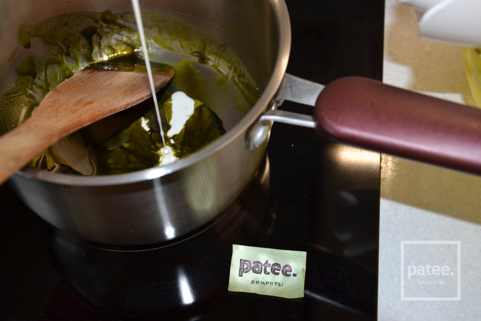 Чизкейк со вкусом чая матчи. - Шаг 24