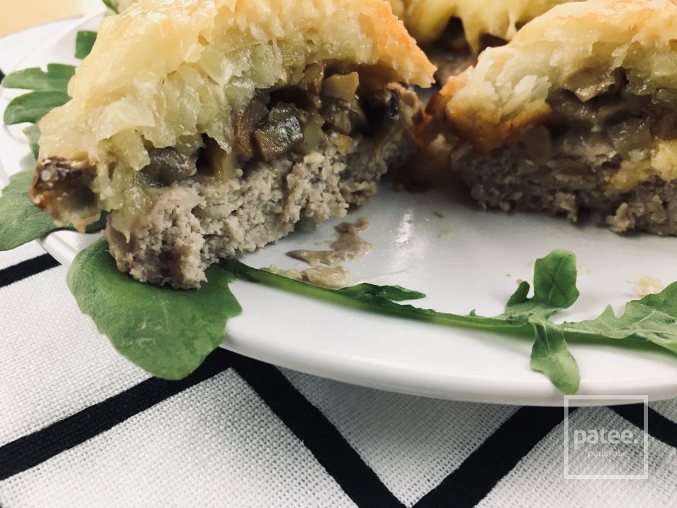 Котлеты Стожки с грибами и сыром - Шаг 4