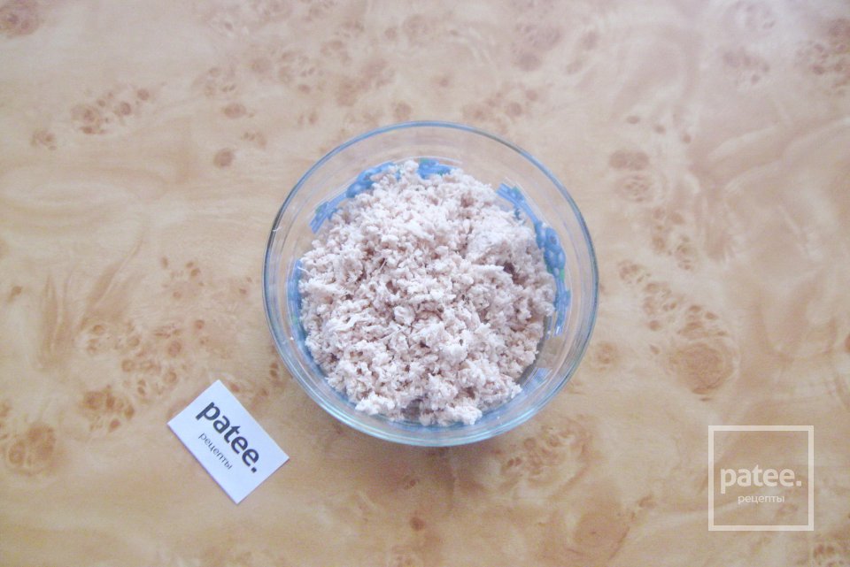 Блинчики с индейкой, яйцом и зеленым луком - Шаг 8