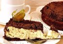 Шоколадно-творожный пирог