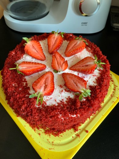 Торт Красный бархат - Шаг 1