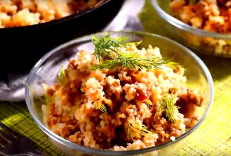 Кускус с фаршем