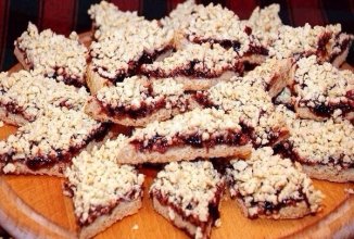 Тертый пирог к чаю.