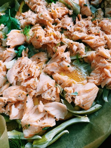 Медовая сёмга с фенхелем и апельсинами🙂 - Шаг 4