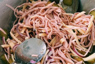 Баварский колбасный салат 🥗