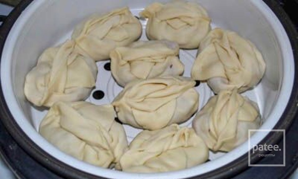 Манты в мультиварке - Шаг 4
