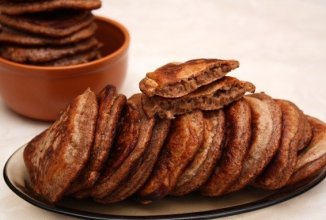 Шоколадные оладьи