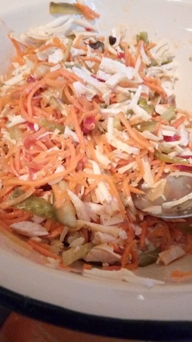 Салат «Лисичка» - Шаг 1