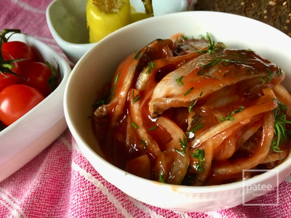 Селёдка в томатном соусе. - Шаг 5