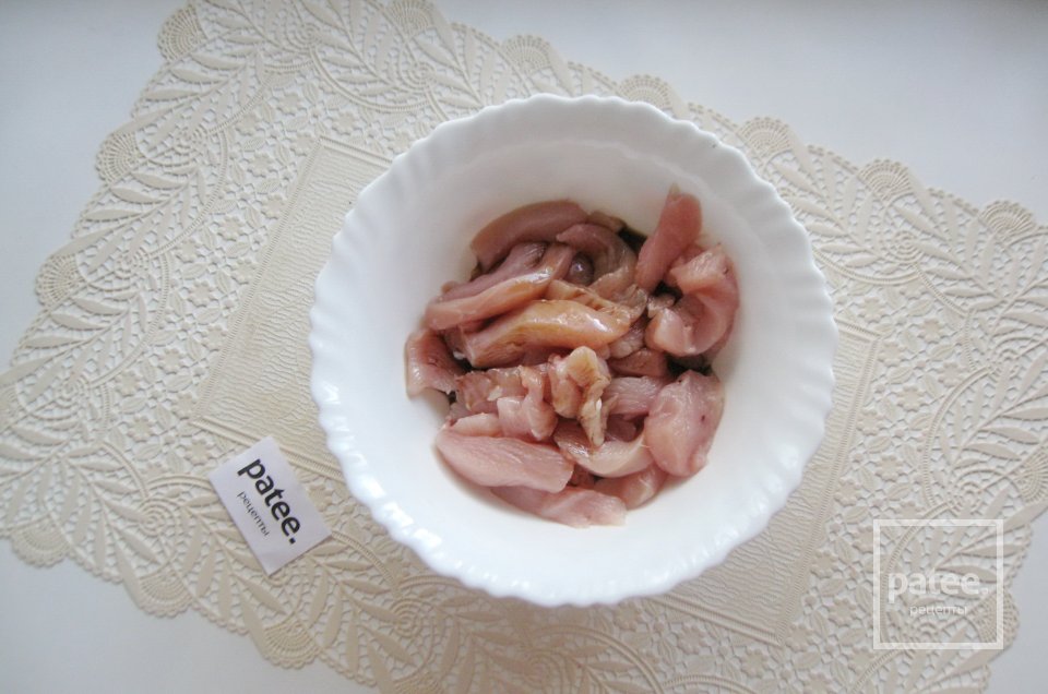 Куриное филе с ананасами по-китайски - Шаг 3