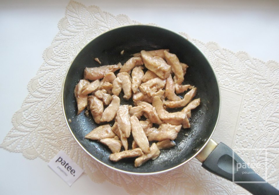 Куриное филе с ананасами по-китайски - Шаг 7