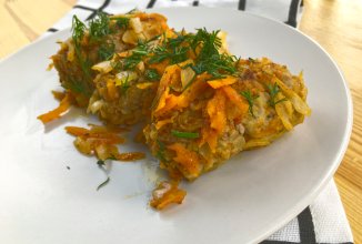 Ленивые голубцы на сковороде