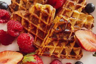 Очень вкусные яблочные ПП вафли 🧇