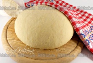 БЫСТРОЕ ЗАВАРНОЕ ДРОЖЖЕВОЕ ТЕСТО ДЛЯ ПИРОЖКОВ