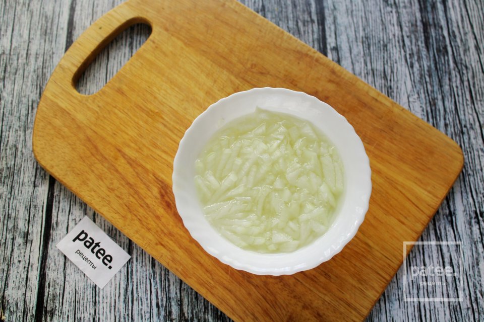 Зимний салат с авокадо - Шаг 4