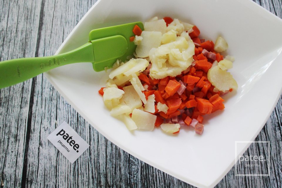 Зимний салат с авокадо - Шаг 9