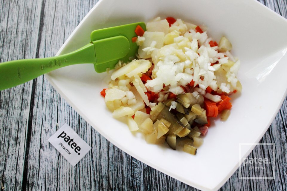 Зимний салат с авокадо - Шаг 10