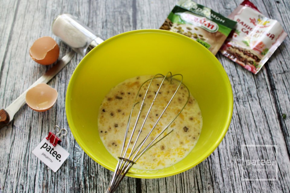 Блины, фаршированные карамелизованной грушей - Шаг 5