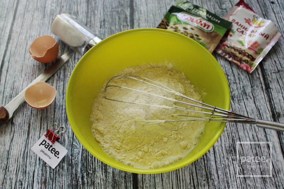 Блины, фаршированные карамелизованной грушей - Шаг 6