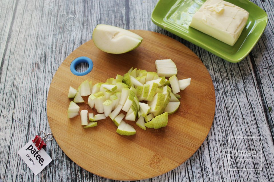 Блины, фаршированные карамелизованной грушей - Шаг 9