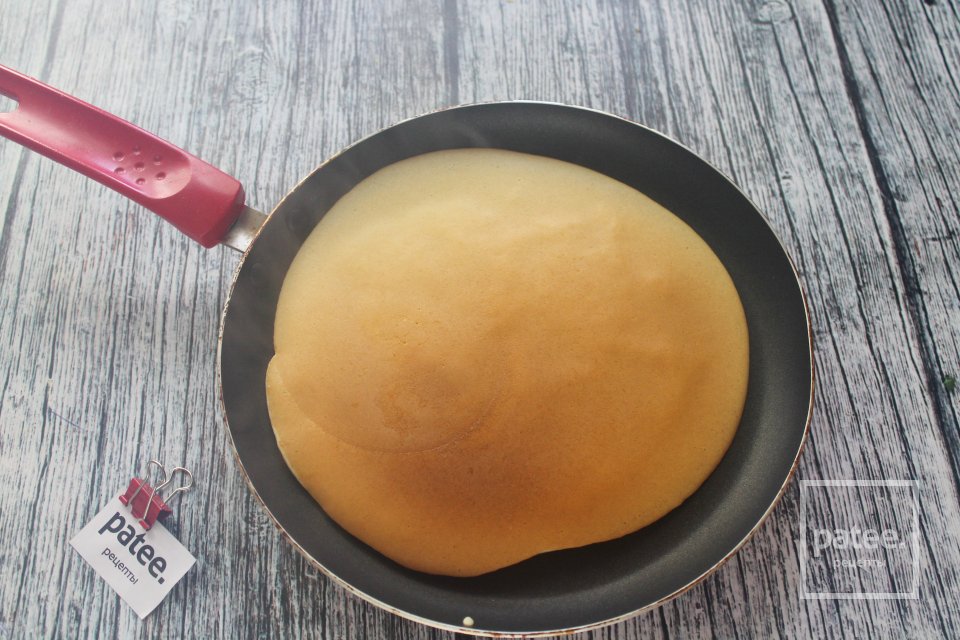 Блины, фаршированные карамелизованной грушей - Шаг 14