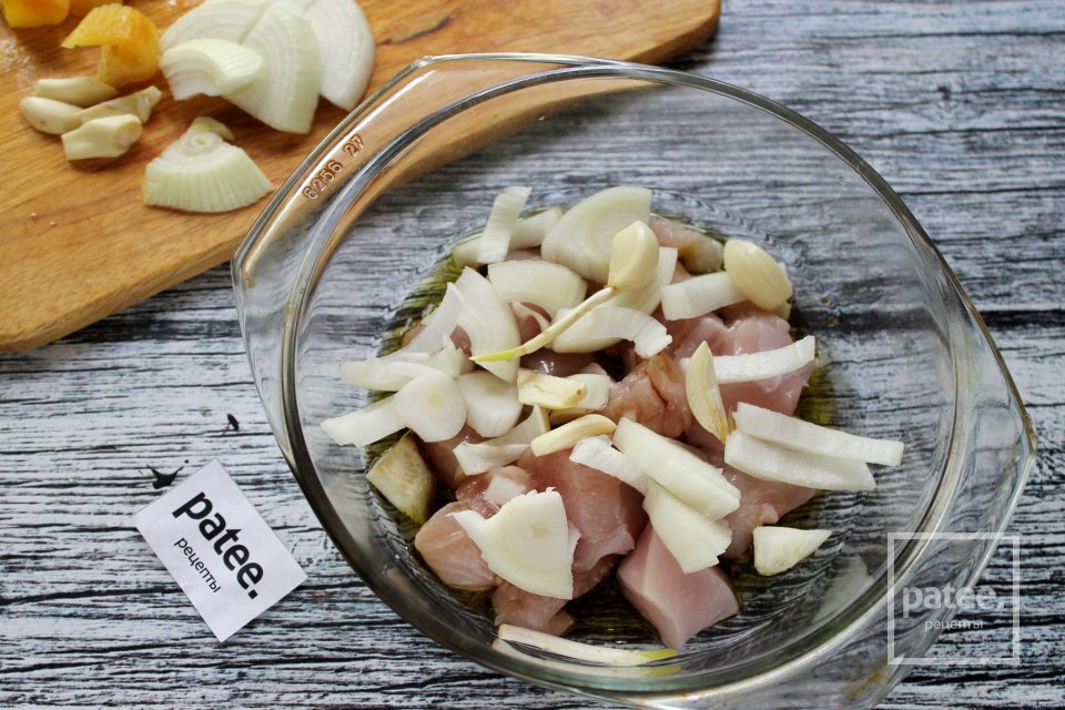 Домлама с курицей в духовке - Шаг 10