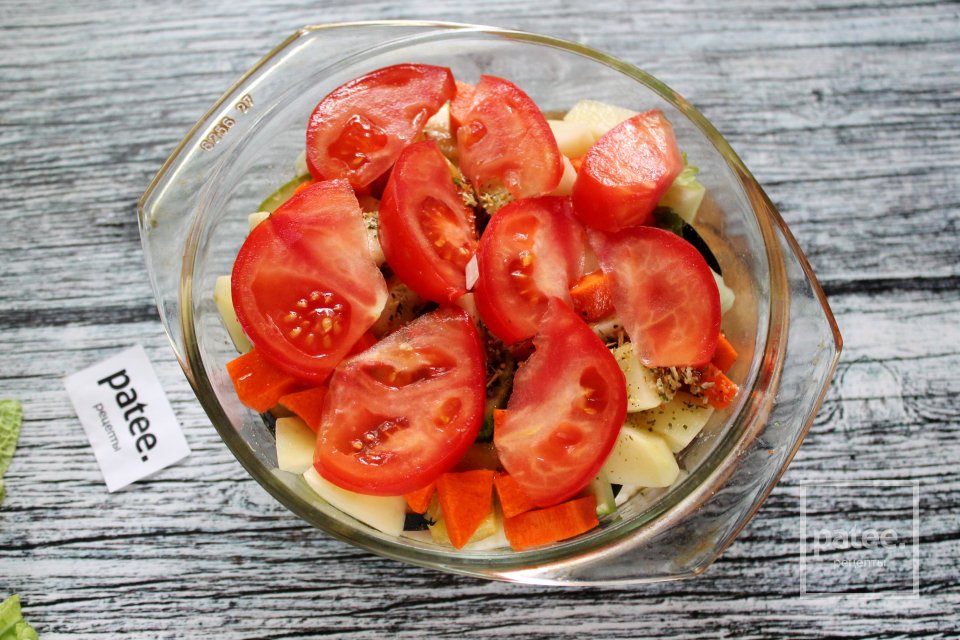 Домлама с курицей в духовке - Шаг 14