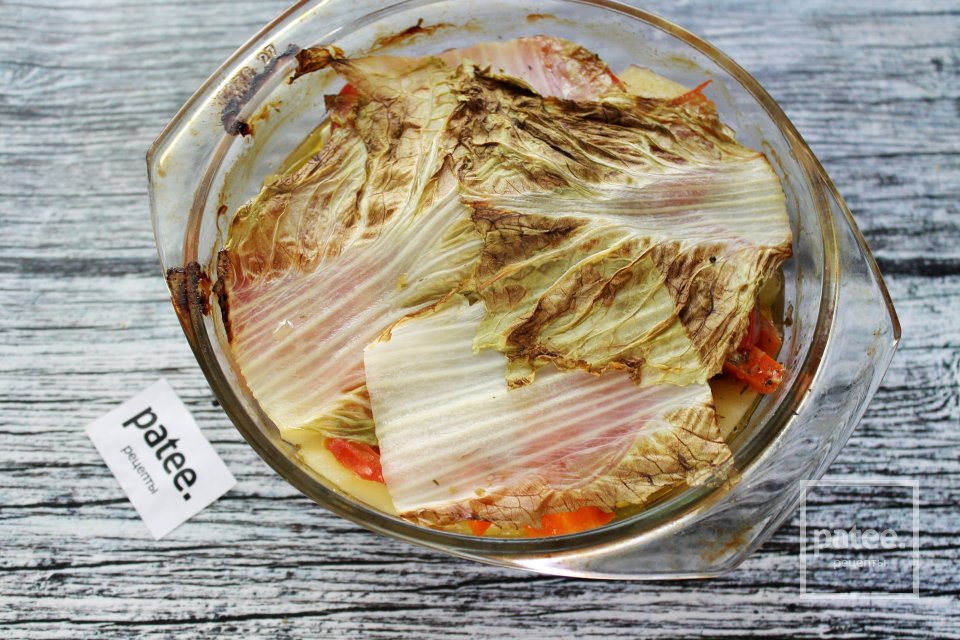 Домлама с курицей в духовке - Шаг 16