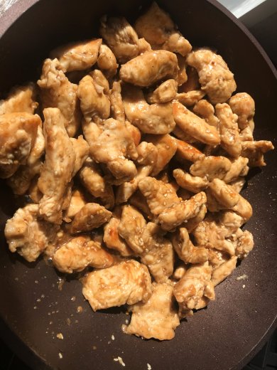 Индейка в соусе с кунжутом - Шаг 5