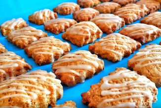 Потрясающее домашнее лимонное печенье к чаю