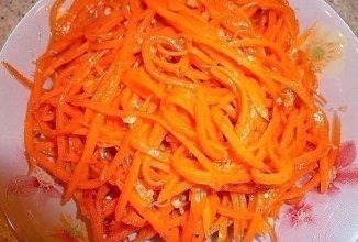 Морковь по-корейски