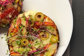 Бейгл-пицца