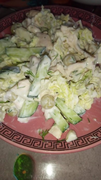 Белковый салат для похудения - Шаг 1