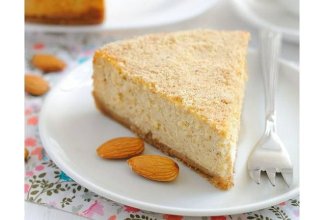 Чизкейк с миндальным пралине