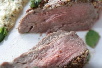 Ростбиф с горчичным соусом