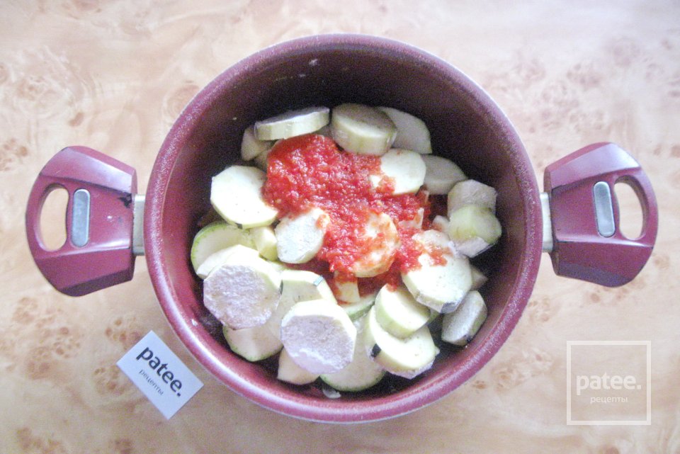 Овощное рагу с баклажаном и яблоком - Шаг 7