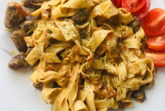 Пп Фетучини с сердечками😍