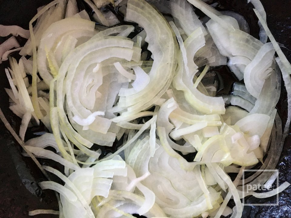 Пирог с варёным сердцем и капустой. - Шаг 2