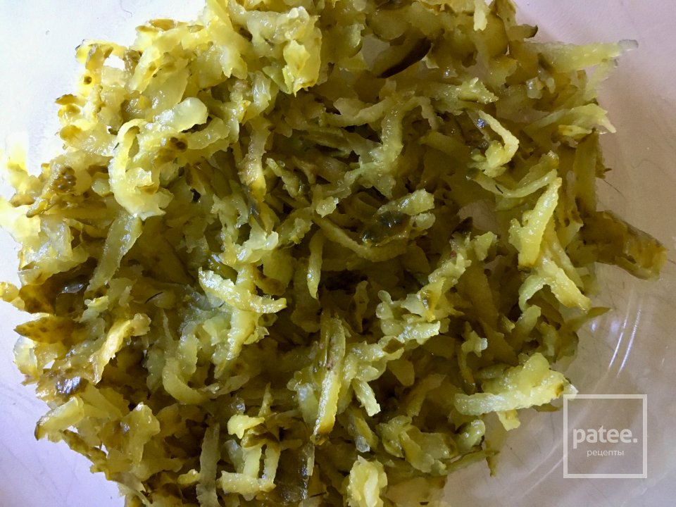 Пирог с варёным сердцем и капустой. - Шаг 5