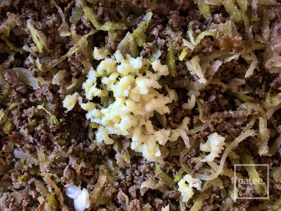 Пирог с варёным сердцем и капустой. - Шаг 6