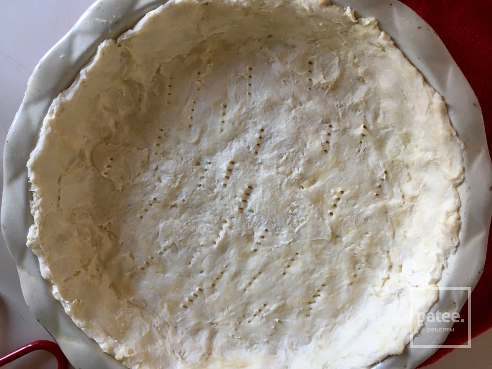 Пирог с варёным сердцем и капустой. - Шаг 9