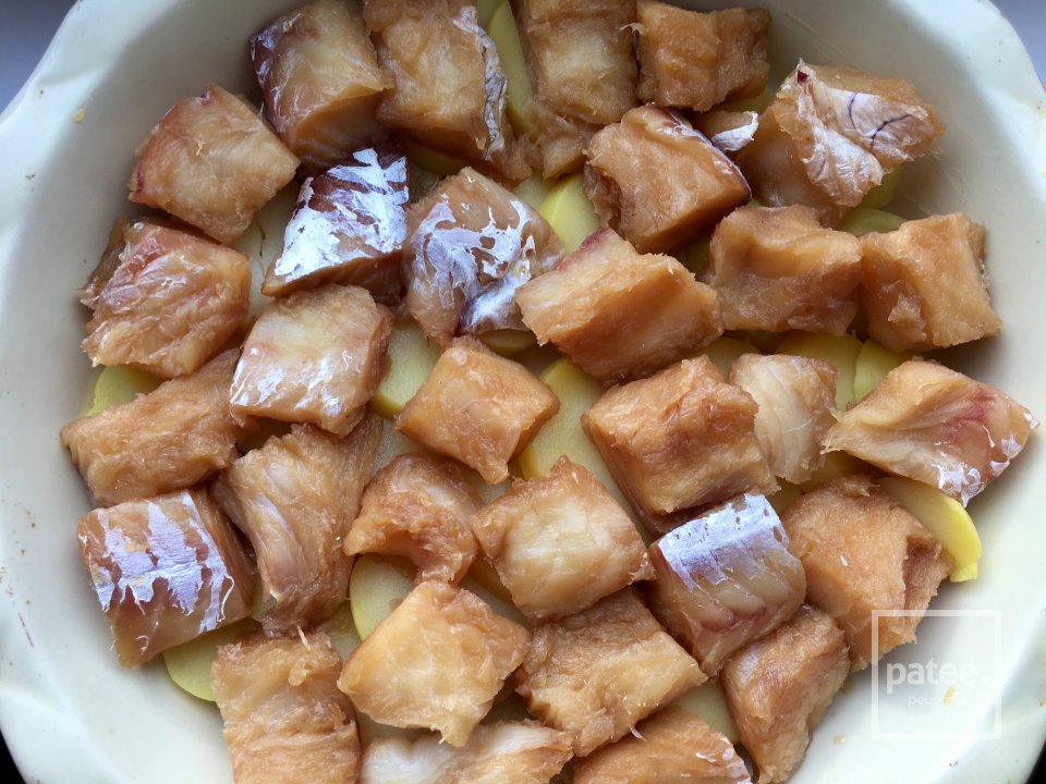 Рыбная запеканка с брокколи. - Шаг 6