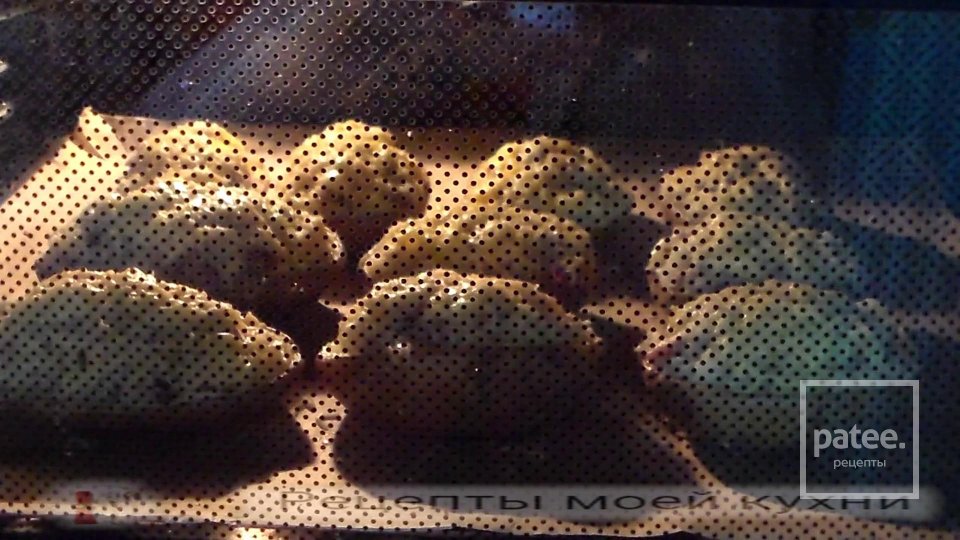 Картофельные лодочки с беконом и сыром запеченные в духовке - Шаг 17