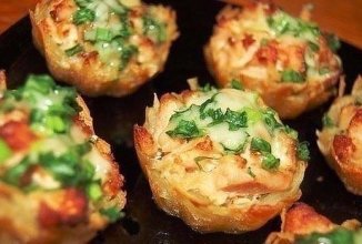 Картофельные тарталетки
