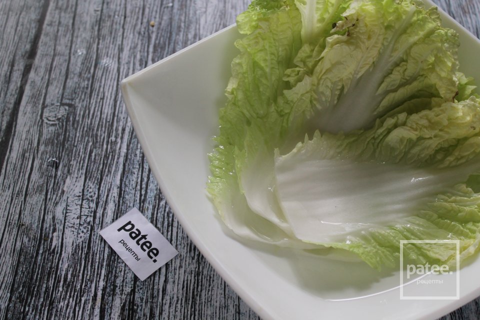 Овощные голубцы из пекинской капусты в сметанном соусе - Шаг 8