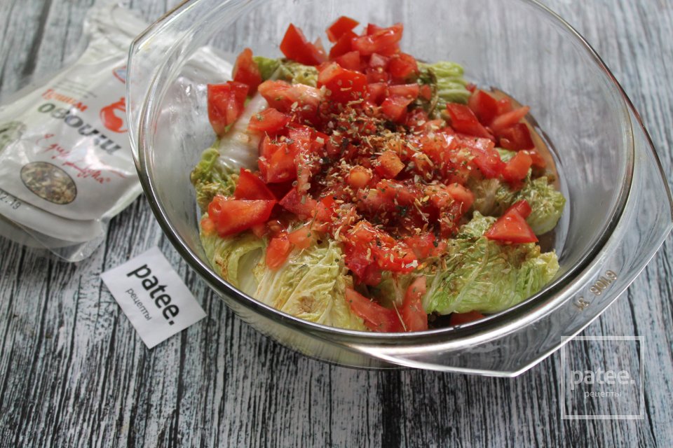 Овощные голубцы из пекинской капусты в сметанном соусе - Шаг 16