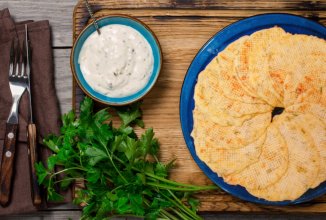 Сырные ПП вафли