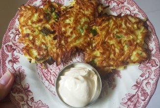 Деруны из кабачка